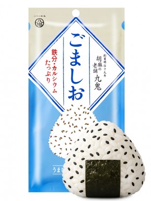 Furikake de Sésamo Negro con Sal 30g.