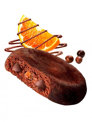 Cookie de Cacao Fondue y Perlas de Naranja y Chocolate |  Unidad