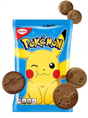 Cookies de Cacao | Edición Pokemon Pikachu 25 grs.