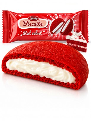 Cookies Red Velvet y Nata | Daisy 70g.