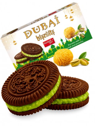 Cookies Dubai de Cacao y Crema Pistacho Kataifi 140g.
