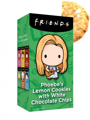 Cookies de Limón y Chocolate Blanco | Edición Friends Phoebe 150 grs.