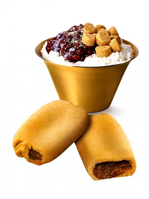 Galleta rellena de Warabi Mochi Kinako | Unidad
