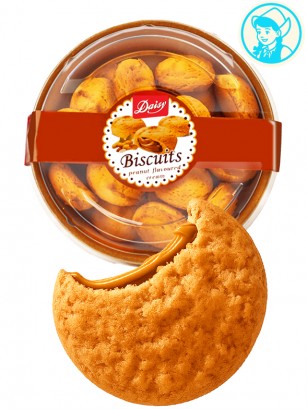 Cookies de Crema de Cacahuete | Caja Retro Collection | Dairy Sweets 200g.