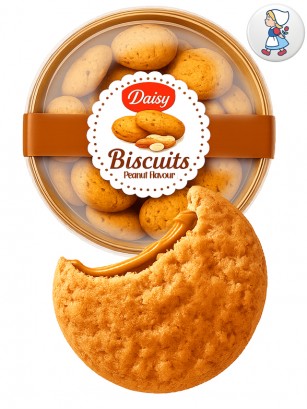Cookies de Crema de Cacahuete | Caja Retro Collection | Dairy Sweets 200g.