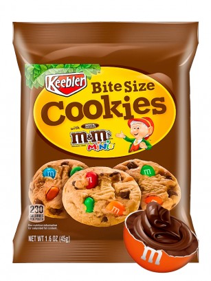 Cookies con Toppings de M&M's 45 grs