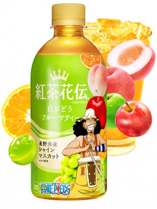 Bebida Té de Frutas de Nagano | Crafty Tea | One Piece | 3 diseños Aleaorios 440 ml.