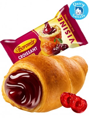 Cruasán relleno de Cereza | Dairy Sweets 60 grs.