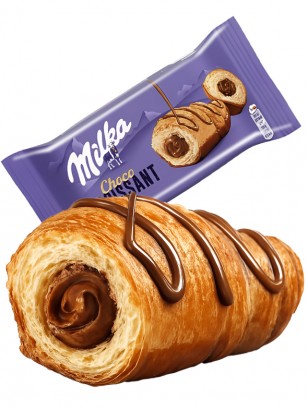 Cruasán Doble Chocolate Milka 50g.
