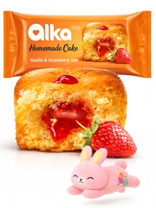 Bizcochito relleno de Fresa | Dulce Pascua 35g.