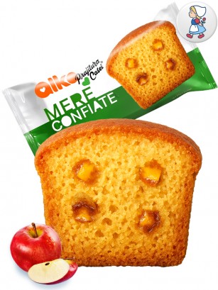 Bizcochito relleno de Manzana Confitada | Dairy Sweets 60g.