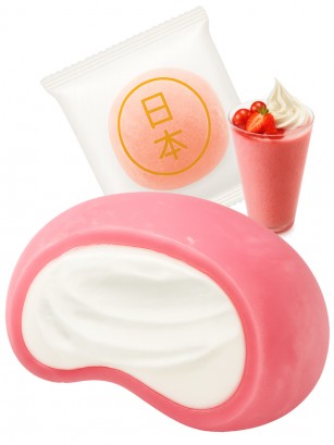 Daifuku Mochi de Fresa con Chocolate Blanco | Unidad