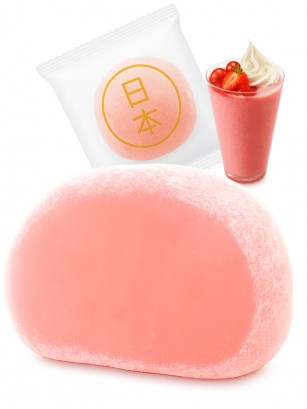 Daifuku Mochi de Fresa y Sweety Cream Milk | Unidad
