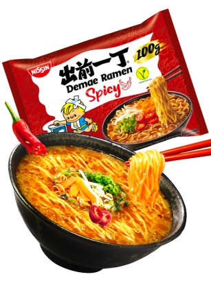 Demae Ramen Nihon Classic Sésamo y Shoyu Picante 100g.