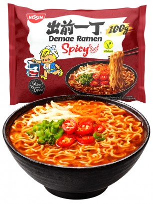 Demae Ramen Nihon Classic Sésamo y Shoyu Picante 100g.