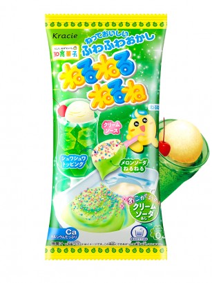Kit Cream Toppings Candy | Neruneru Nerune Sabor Melon Cream Soda