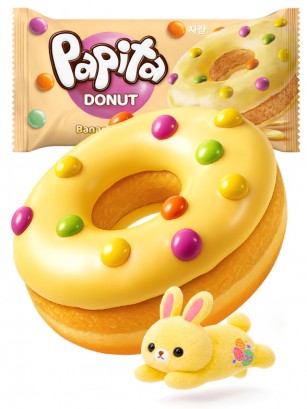 Donut con Crema de Plátano | Dulce Pascua 40g.