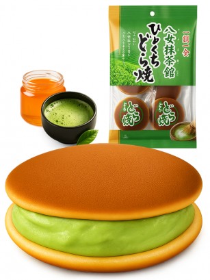 Mini Dorayakis de Crema de Matcha | Pack 110g.