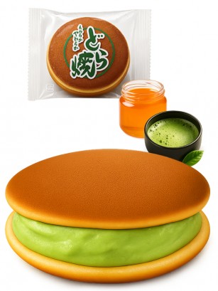 Mini Dorayakis de Crema de Matcha | Unidad 22g.