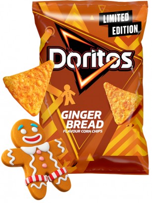Doritos Sabor Galleta Gingerbread 180g.