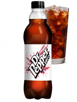 Dr. Pepper ZERO UK 500 ml.