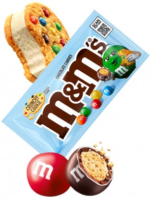 M&M's de Chocolate rellenos de Masa de Cookies 38,3 grs.