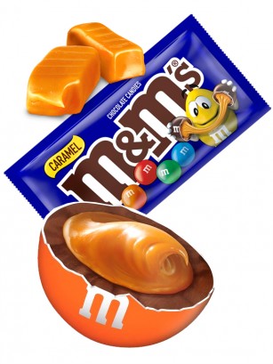 M&M's de Chocolate rellenos de Crema de Caramelo 40 grs.