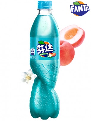 Fanta China de Melocotón Rosado Momo y Jazmín | 500 ml.
