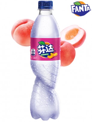 Fanta China de Melocotón Rosado Momo | 500 ml.