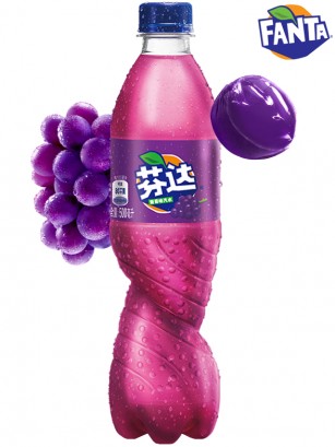 Fanta China de Uva Morada 500 ml.