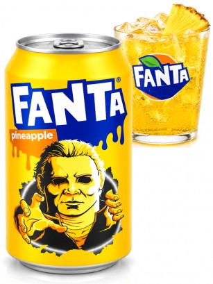 Fanta de Piña USA | Halloween Michael Myers 355 ml.