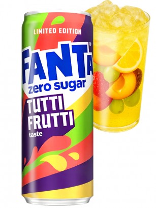Fanta Tutti Frutti | Sin Azúcar 330 ml.