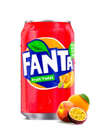 Fanta Twist Fruit | Melocotón, Maracuya y Naranja