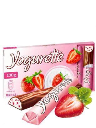 Sticks Ferrero de Chocolate y Yogur con Fresas | 8 Sticks