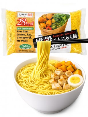 Fideos de Konjac, Natural Shirataki con Calabaza 200g.
