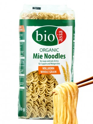 Fideos Mie Noodles Integrales Orgánicos 250 grs.