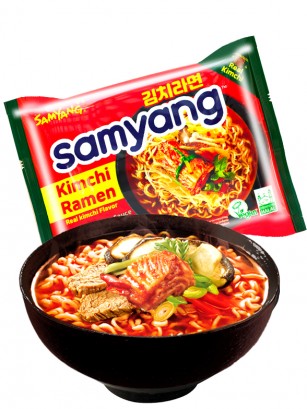 Fideos Ramen Coreano Kimchi Samyang 120 grs.
