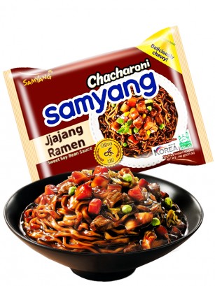 Fideos Ramen Coreano Jjajang Samyang 140 grs.