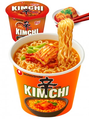 Fideos Ramen Coreanos con Kimchi | Big Bowl 112g.
