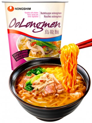 Fideos Ramen Coreanos Oolongmen de Pollo 75 grs.