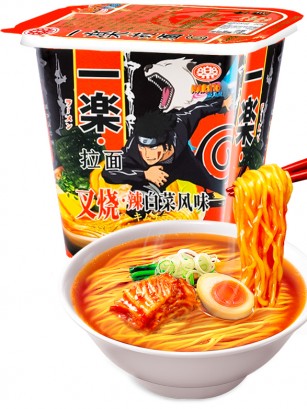 Fideos Ramen Cup Kimchi | Edición Naruto Yile | Edición Limitada 90 grs.