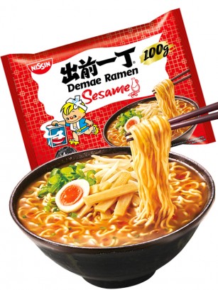 Demae Ramen Nihon Classic Sésamo | Nueva Receta | Nissin 100g.