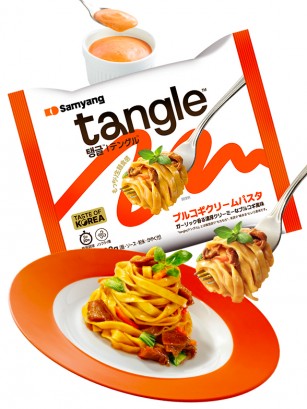 Tallarines Salteados Coreanos de Bulgogi Alfredo | K-Pasta Bag 108g.