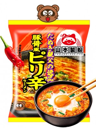 Fideos Ramen Tanuki Yamamoto Picante |  My Bag 90 grs.