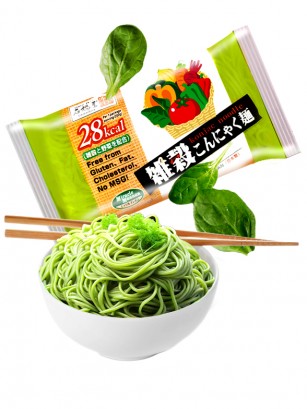 Fideos de Konjac | Natural Shirataki con Espinacas 200g.