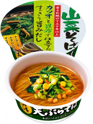 Fideos Soba Dashi Zenmai zoku | Itomen Bowl 78g.