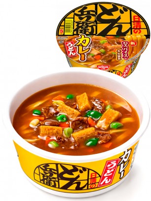 Fideos Udon Donburi Kitsune al Curry 89 grs