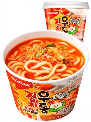 Fideos Udon Frescos Coreanos Picantes de Kimchi | Garak 213g.