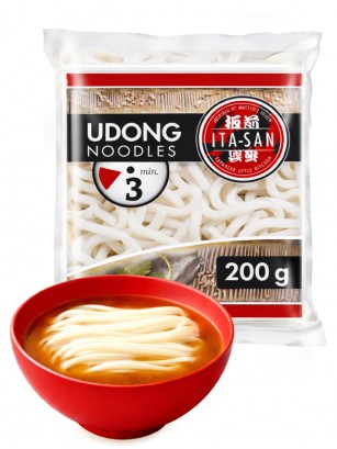 Ración Individual Fideos Udon Frescos 200g.