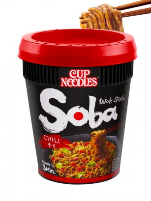 Fideos Yakisoba Nissin Strong Cup Chili 92 grs.